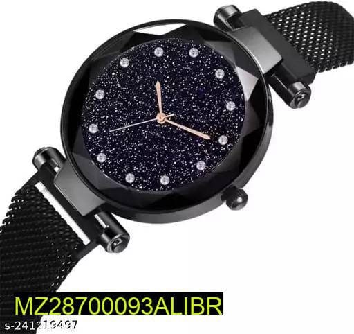 Black Ladies Stylish Watch